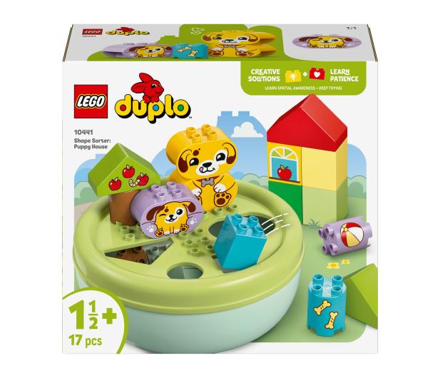 LEGO DUPLO 10441 Sorter kształtów: dom szczeniaczków - 1331603 - zdjęcie